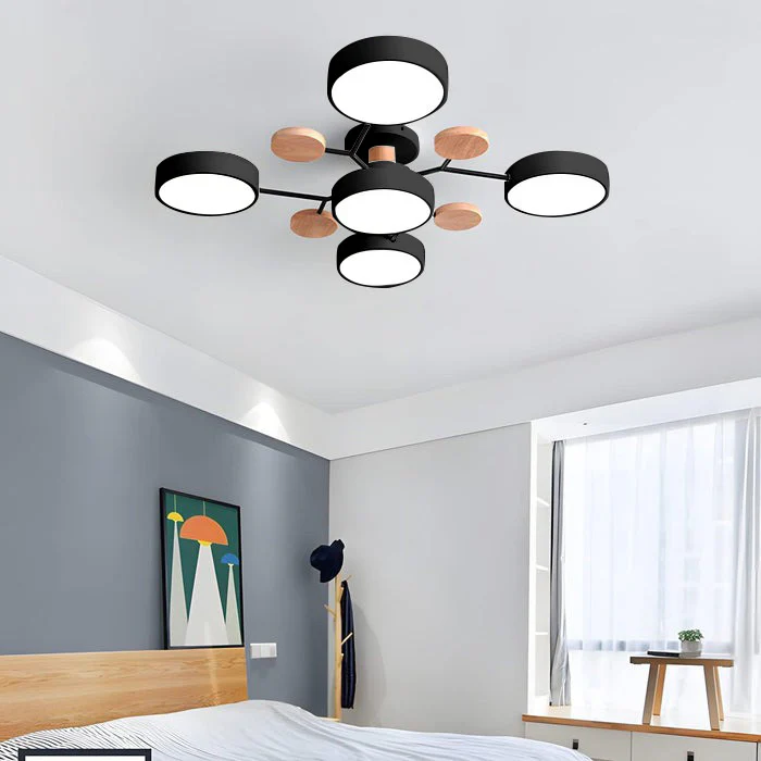 CircuLux | Plafondlamp LED Hedendaags Half-Ingebouwd in IJzer