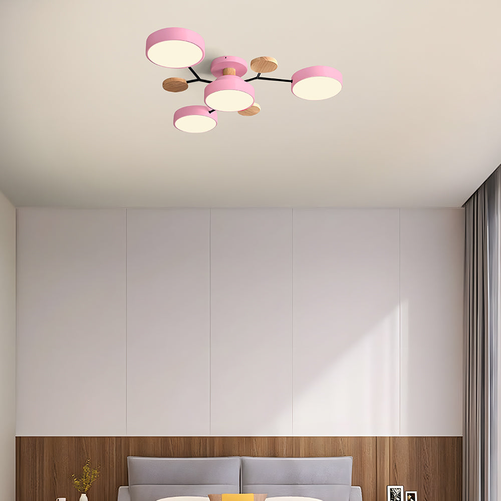 CircuLux | Plafondlamp LED Hedendaags Half-Ingebouwd in IJzer