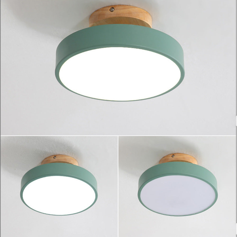 Colora | Plafonnier LED Semi-Encastré aux Finitions Colorées