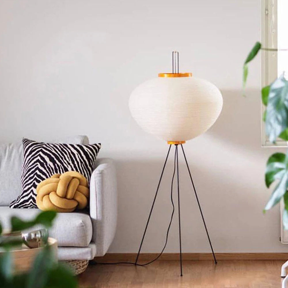PapierZen – Lampadaire van Rijstpapier