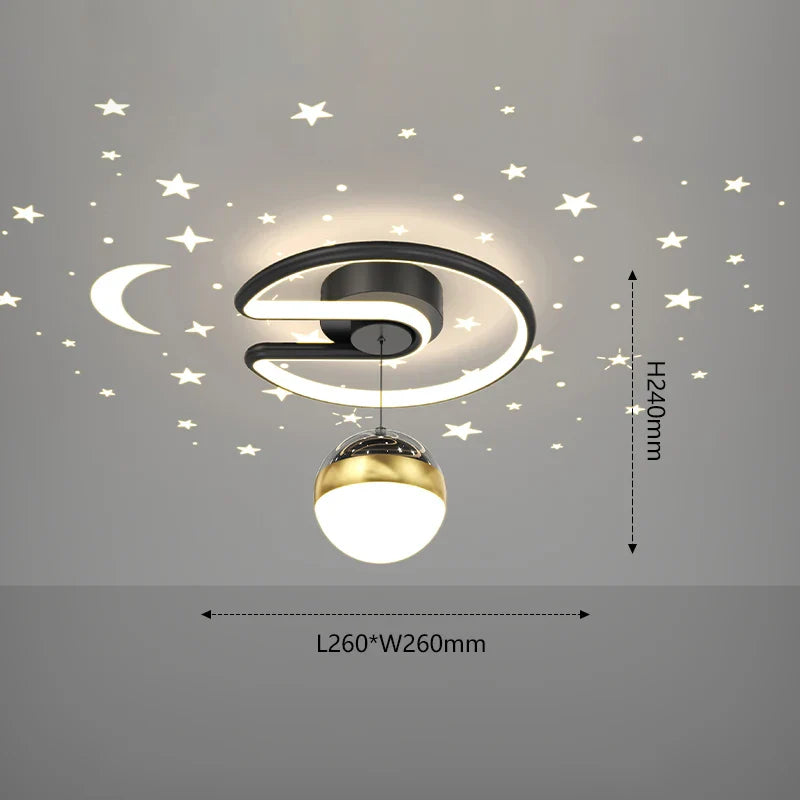 Solenya | Moderne LED-plafondlamp met 3 kleuren