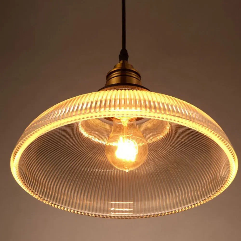 GlassLuxe | Klassieke hanglamp van glas en messing