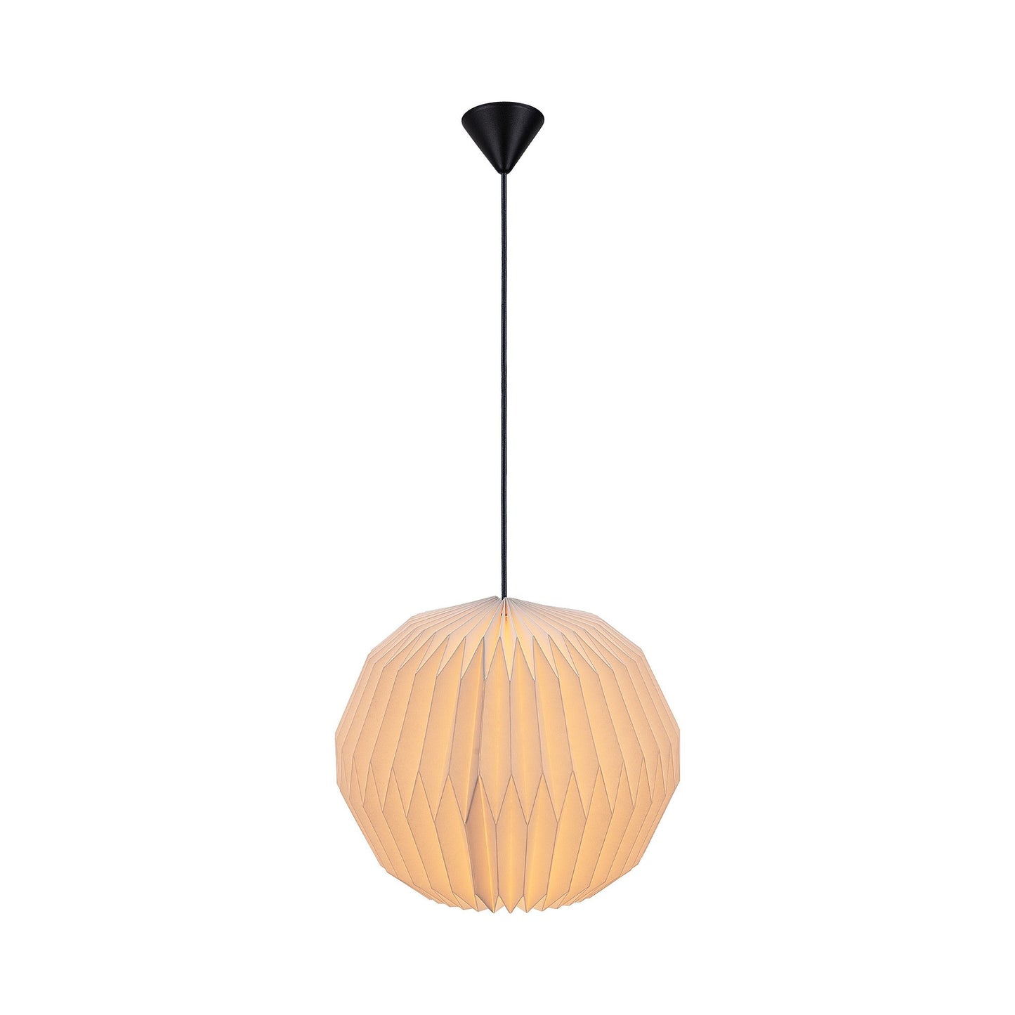 SoftGlow | Plafondlamp Abat-jour van Papier in Retrostijl