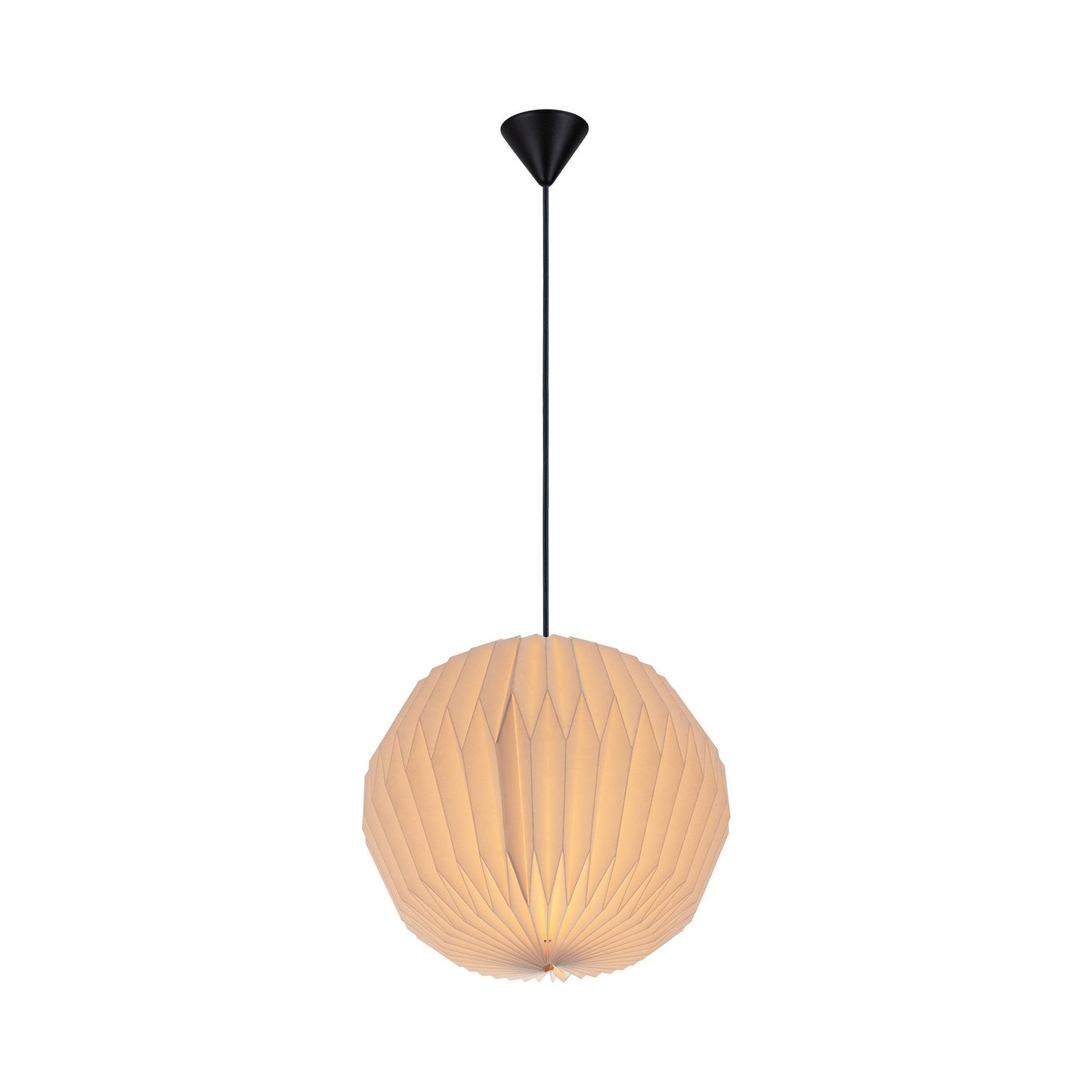 SoftGlow | Plafondlamp Abat-jour van Papier in Retrostijl