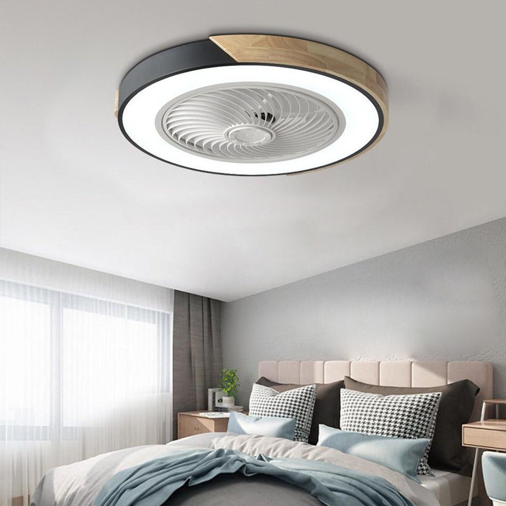 Aeryn LED plafondlamp met stille ventilator