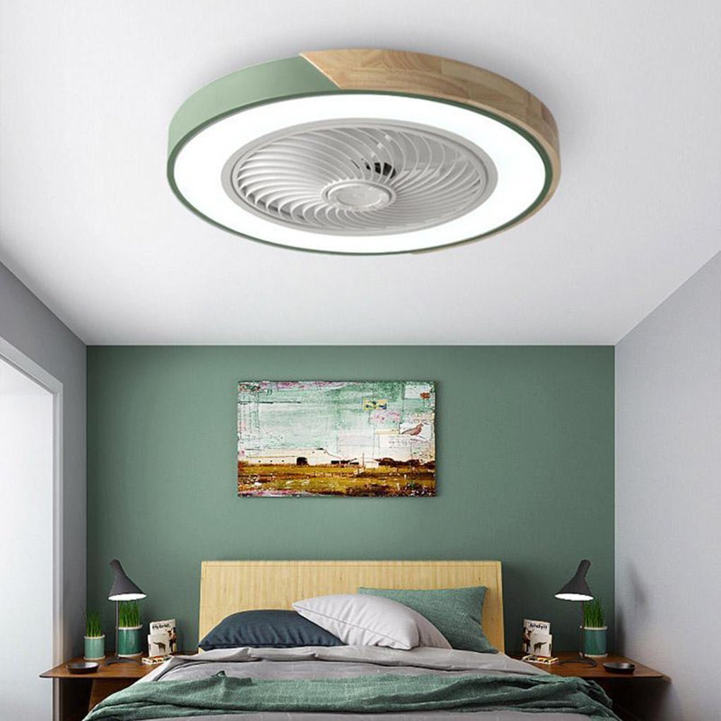 Aeryn LED plafondlamp met stille ventilator