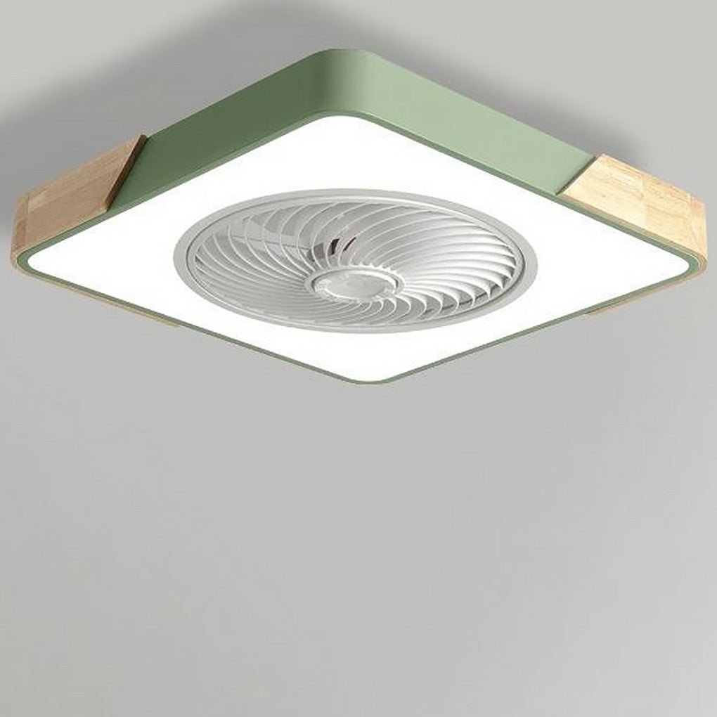 Aeryn LED plafondlamp met stille ventilator