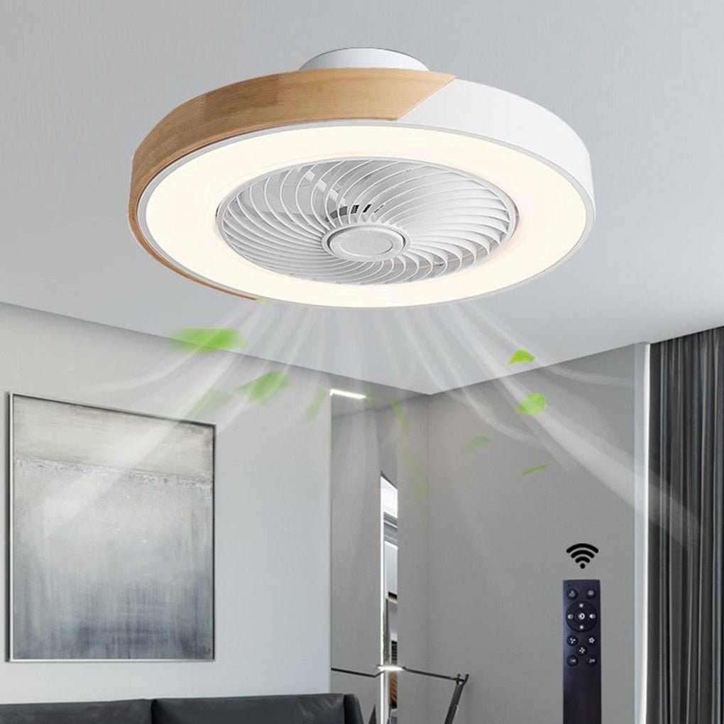 Aeryn LED plafondlamp met stille ventilator