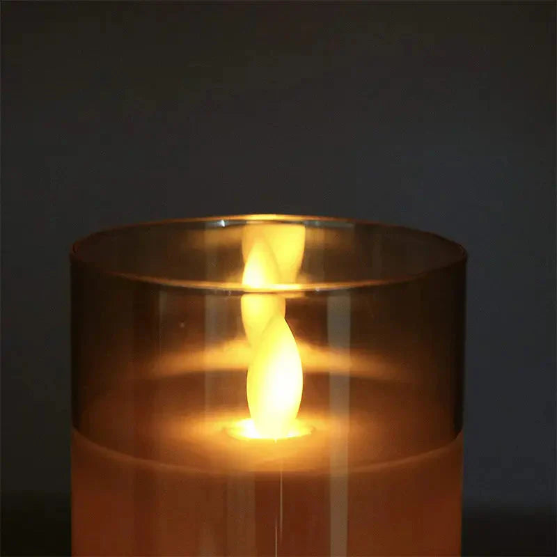 Set van 3 Candella-kaarsen – Warme en Elegante Sfeer