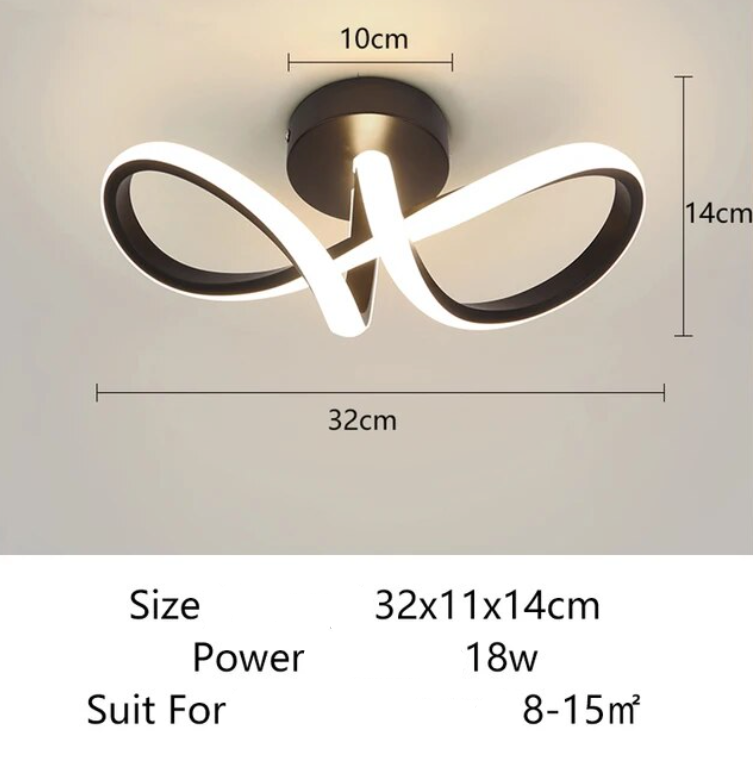 Solarys | Moderne LED-plafondlamp met instelbare helderheid