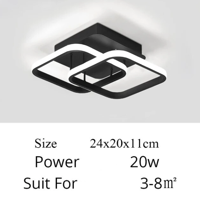 Solarys | Moderne LED-plafondlamp met instelbare helderheid