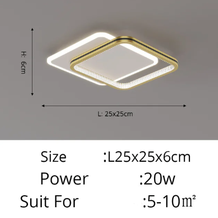 Stellarix | Moderne LED-plafondlamp met dimbare intensiteit