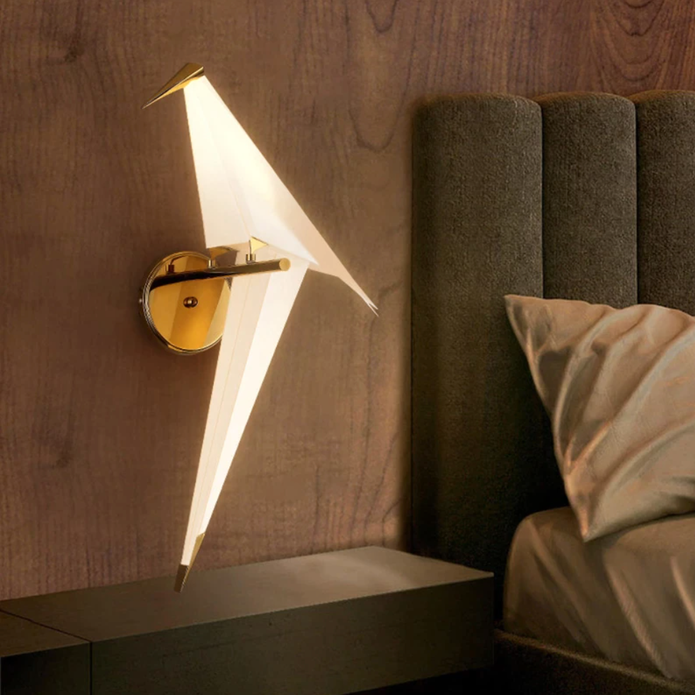 AeroPlume – Moderne vogel design wandlamp
