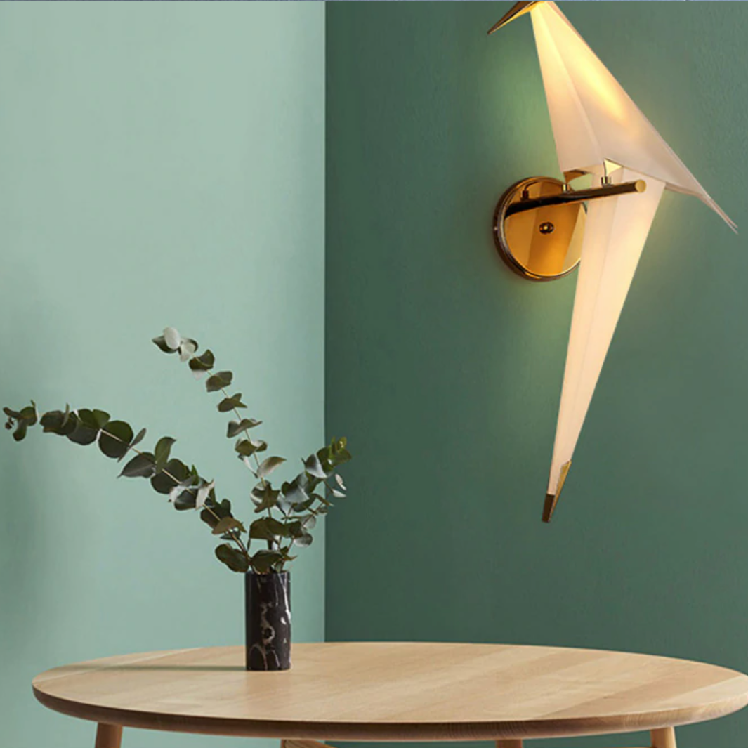 AeroPlume – Moderne vogel design wandlamp