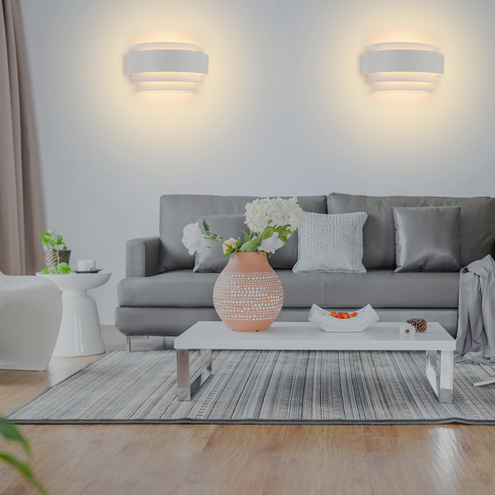 Orbella – LED wandlamp met afgerond design