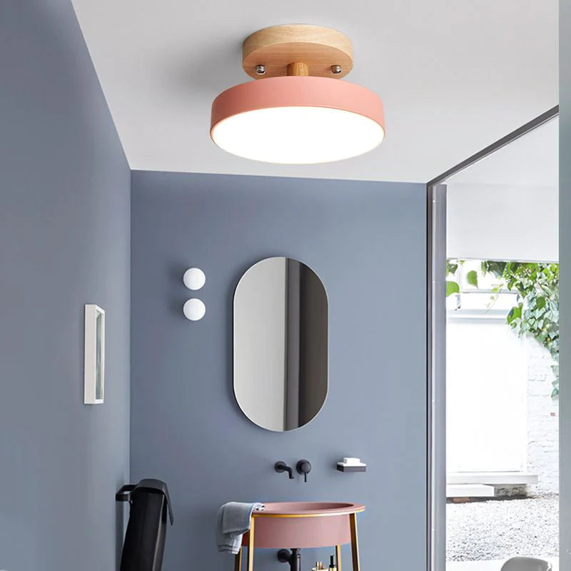 Colora | Plafonnier LED Semi-Encastré aux Finitions Colorées