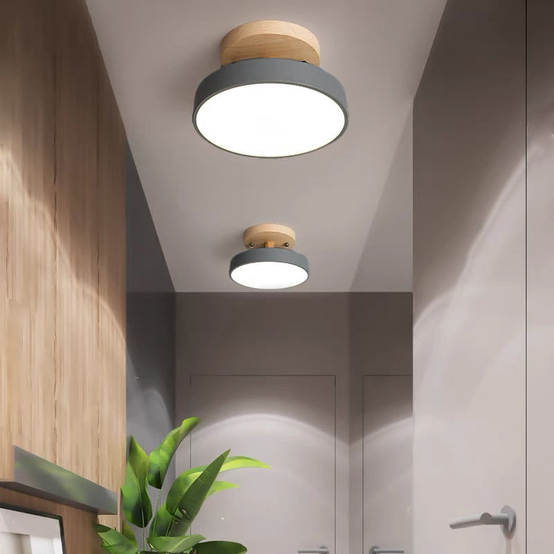 Colora | Plafonnier LED Semi-Encastré aux Finitions Colorées