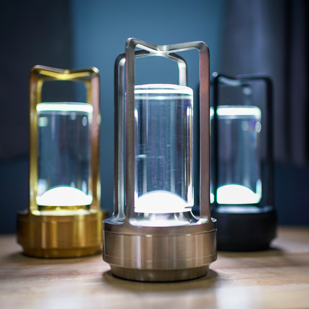 LanternaCrista – Elegante Kristallen LED-lantaarn