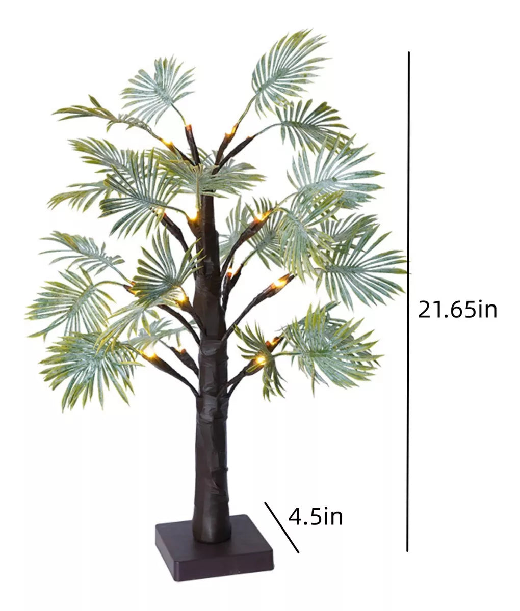 PalmGlow – LED kerstverlichting in de vorm van palmbladeren