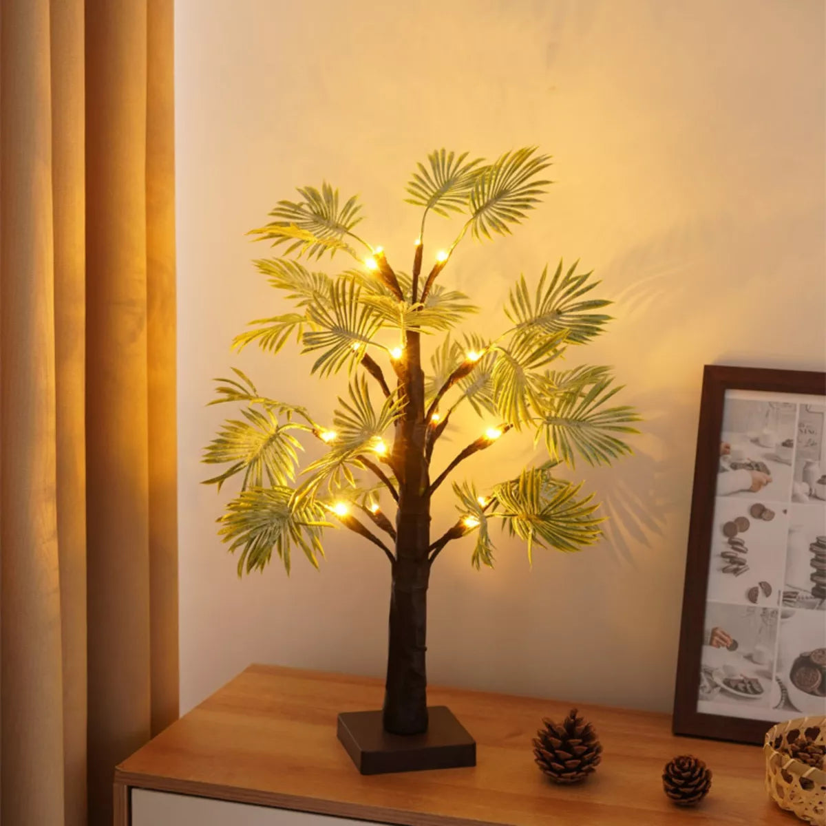 PalmGlow – LED kerstverlichting in de vorm van palmbladeren