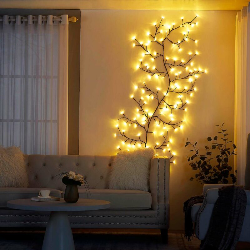 Ambachtelijke Wandlamp Geïnspireerd door de Natuur | WillowAura