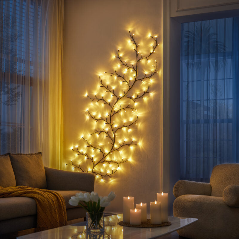 Ambachtelijke Wandlamp Geïnspireerd door de Natuur | WillowAura