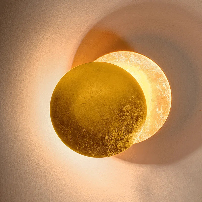 ÉclipseLuna – Applique Murale Vintage Style Lunaire Scandinave