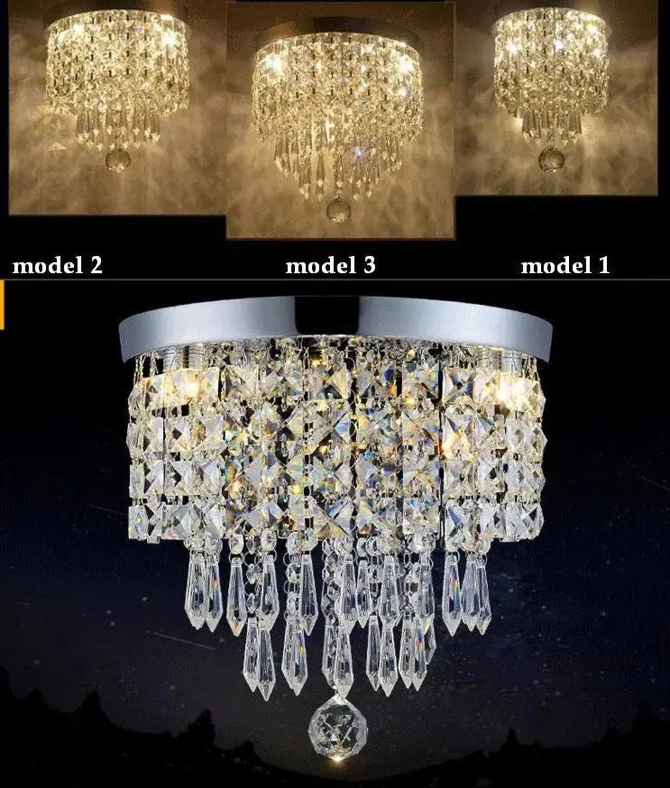 Crysolia | Moderne LED Kristallen Plafondlamp