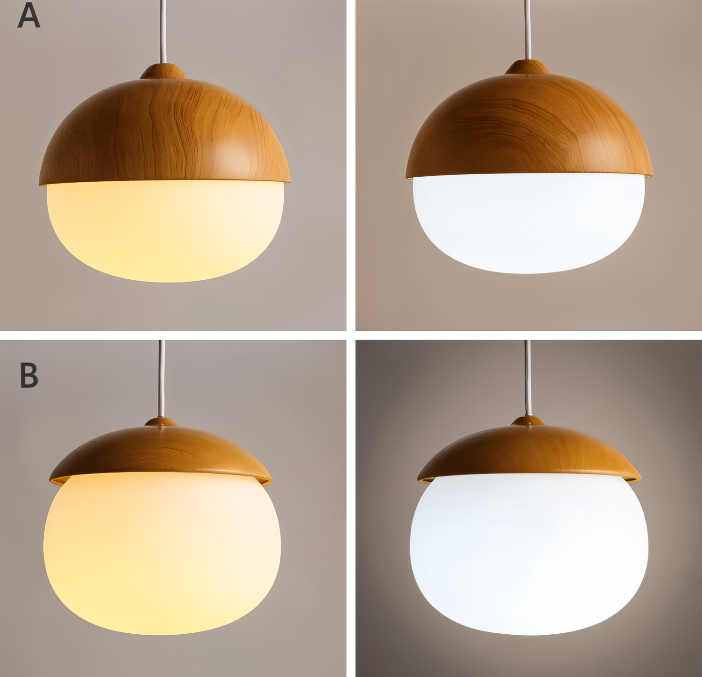 Lunova | Suspension Vintage en Verre Dépoli – Douille E27