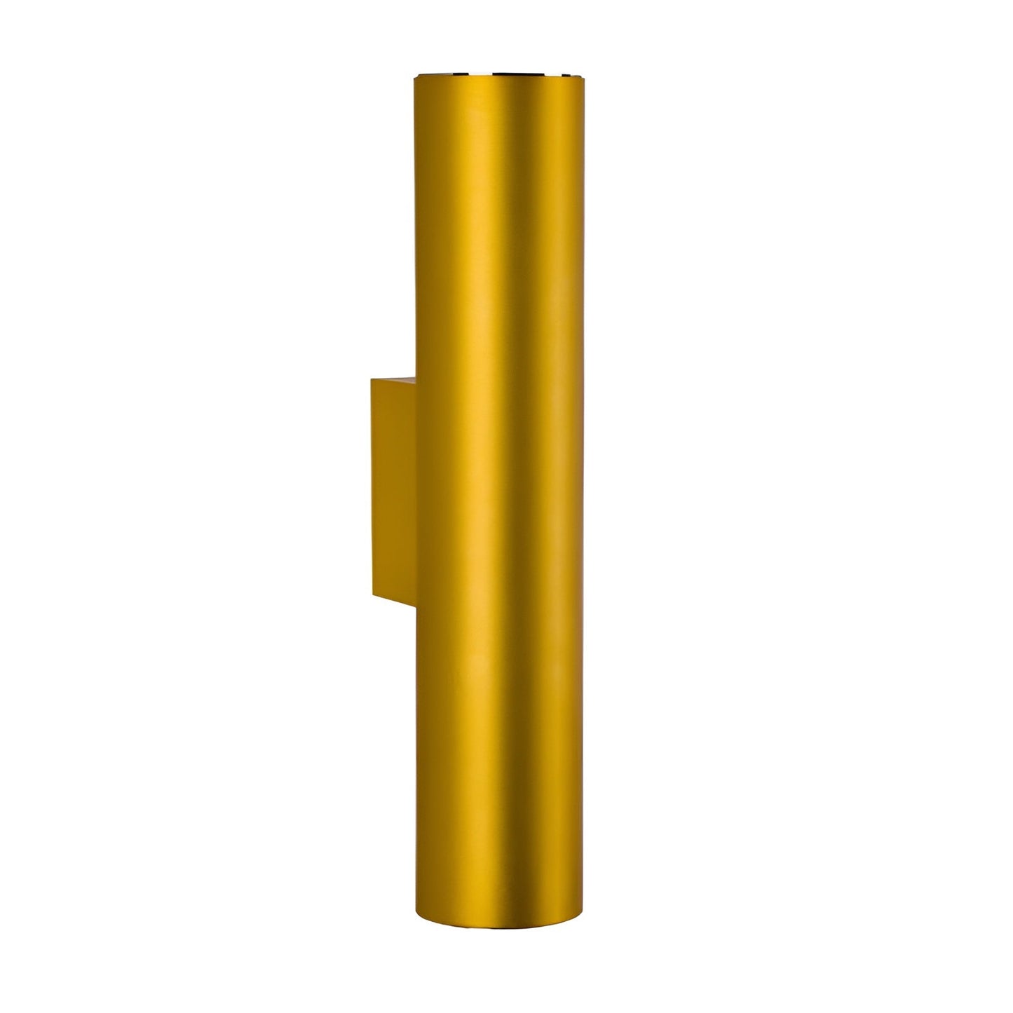 GeminiGlow – Gouden wandlamp met cilindrisch ontwerp LED