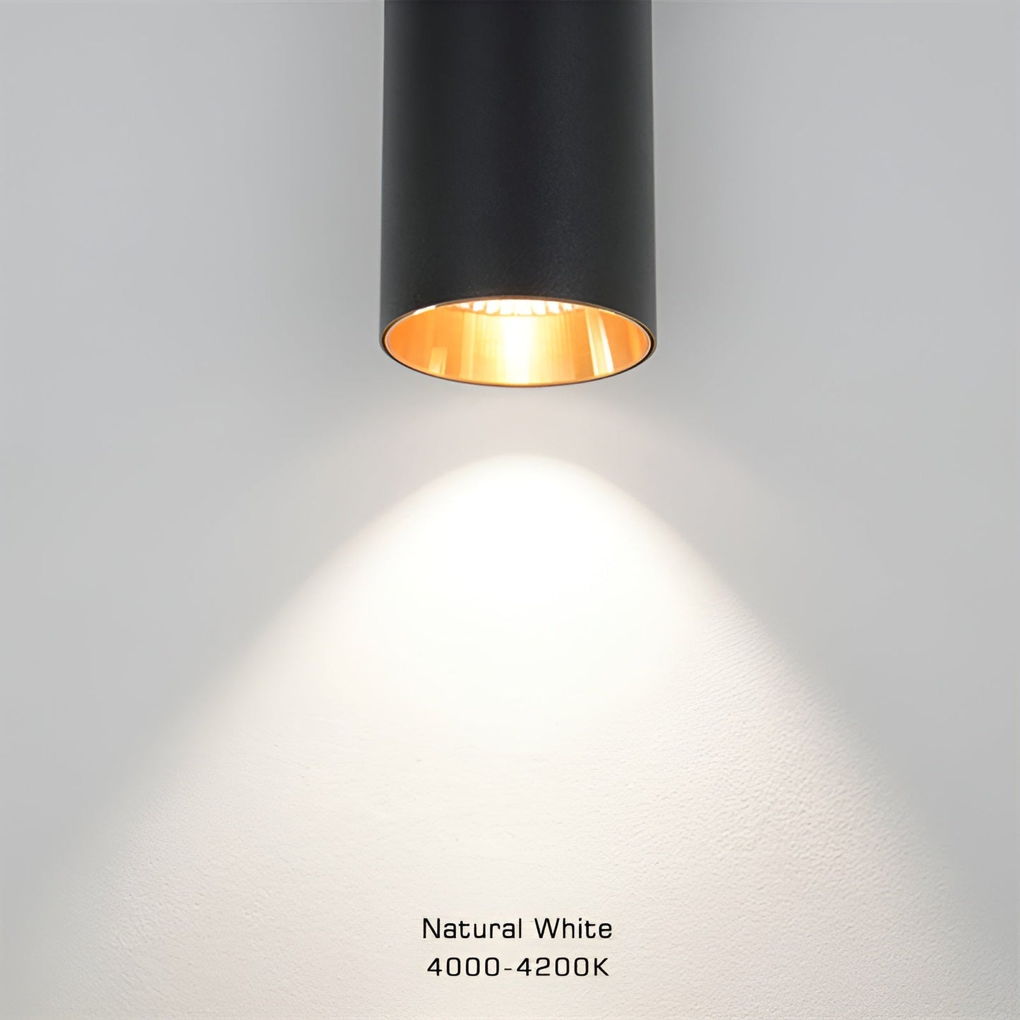 GeminiGlow – Gouden wandlamp met cilindrisch ontwerp LED