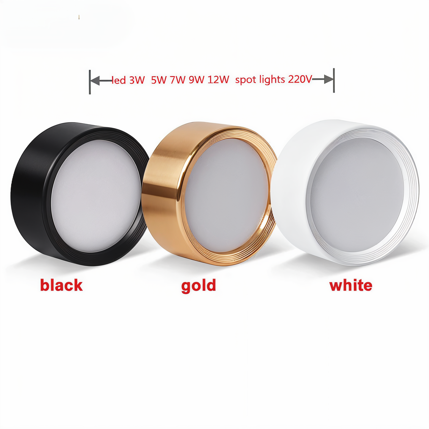 AluminBeam | Spot LED Rond Extra-plat en Aluminium