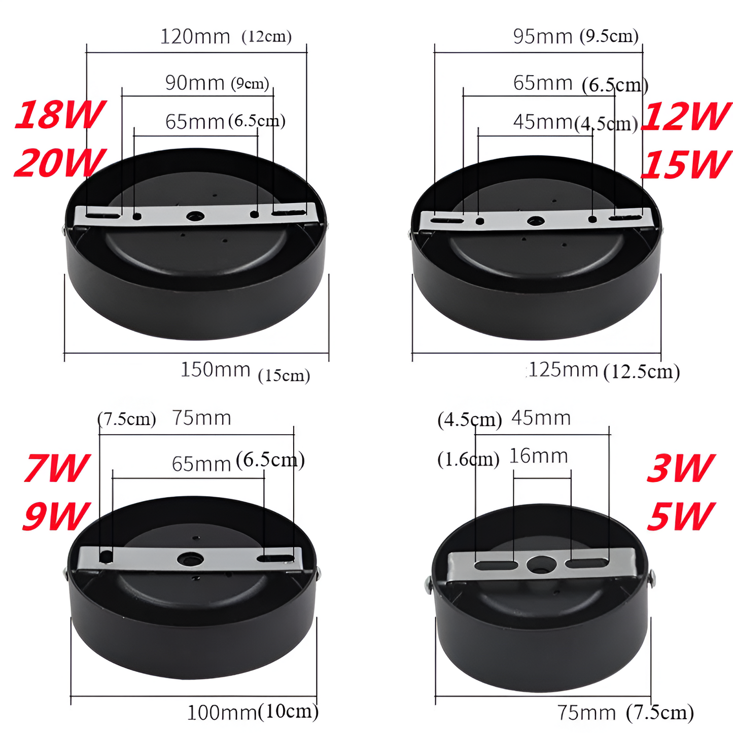 AluminBeam | Spot LED Rond Extra-plat en Aluminium
