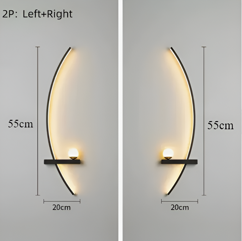 BrightArc – LED-boogmuurarmatuur voor een eigentijdse design touch