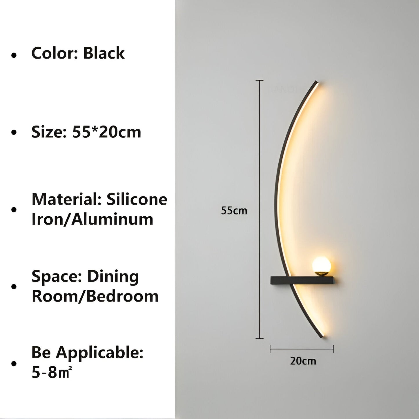 BrightArc – LED-boogmuurarmatuur voor een eigentijdse design touch