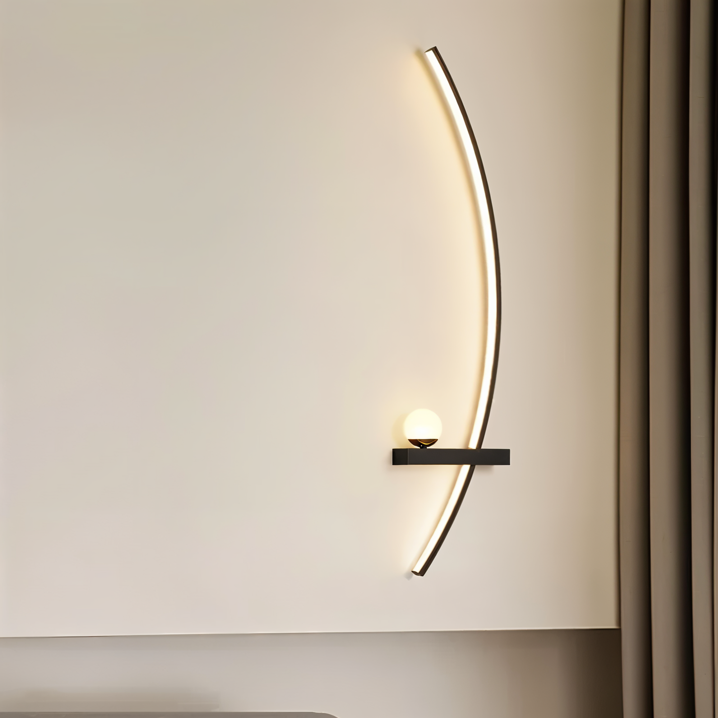 BrightArc – LED-boogmuurarmatuur voor een eigentijdse design touch