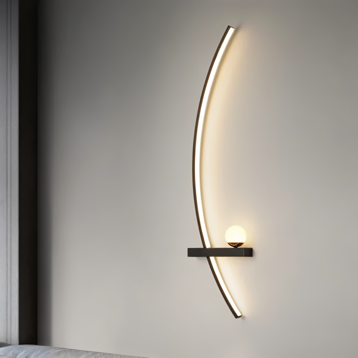 BrightArc – LED-boogmuurarmatuur voor een eigentijdse design touch