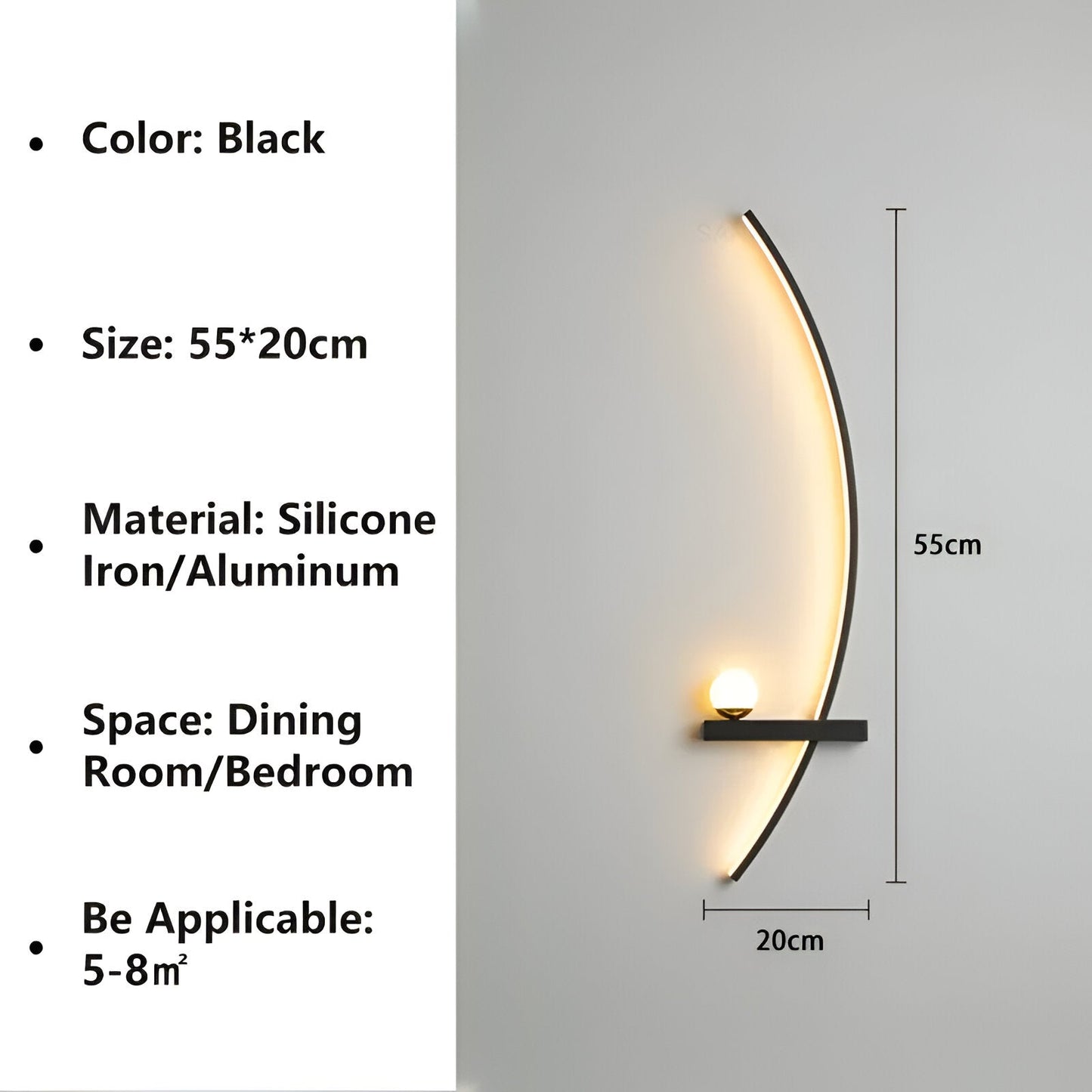 BrightArc – LED-boogmuurarmatuur voor een eigentijdse design touch
