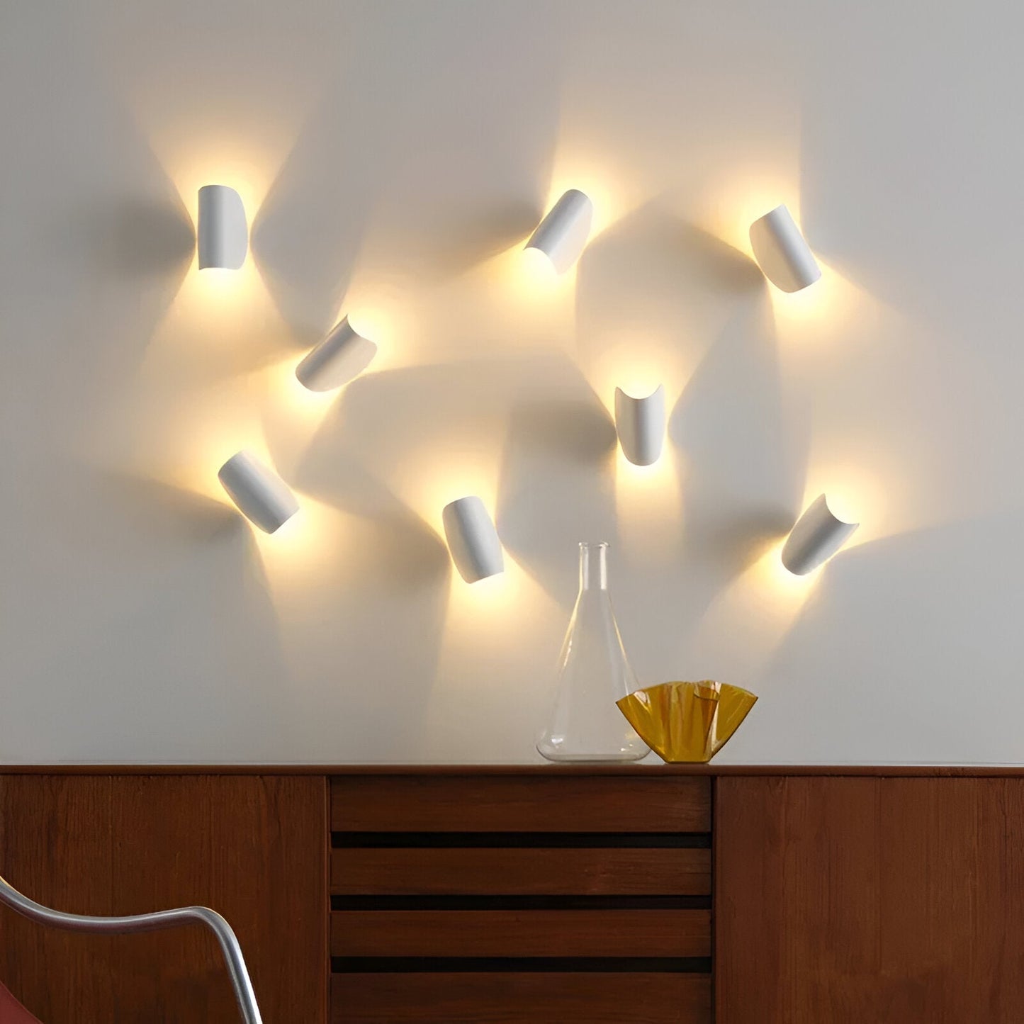 MetalSpin – Inbouw draaibare wandlamp voor een design en aanpasbare verlichting