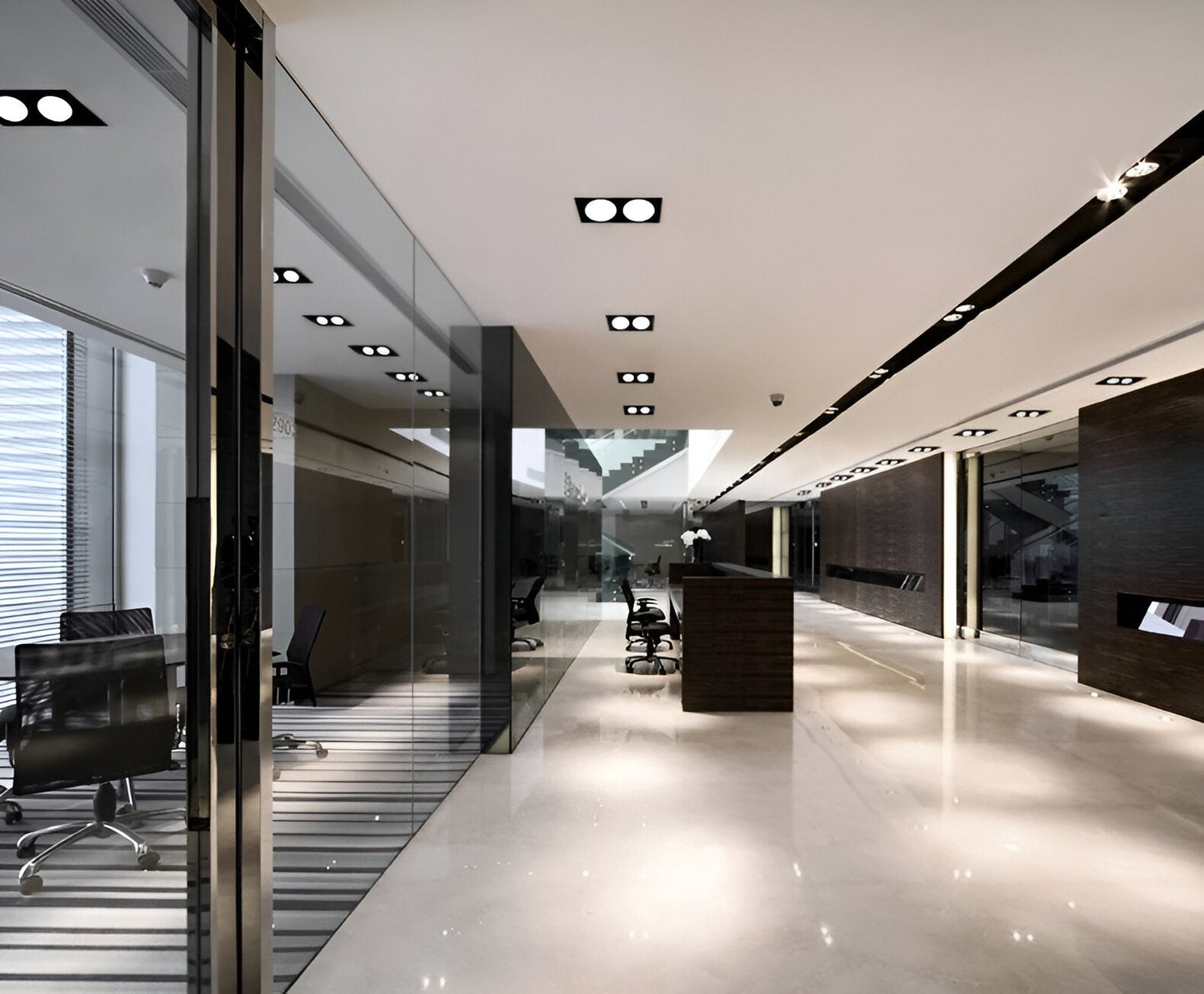 Quadralux | Inbouw LED-spot Vierkant Draaibaar – Wit of Zwart