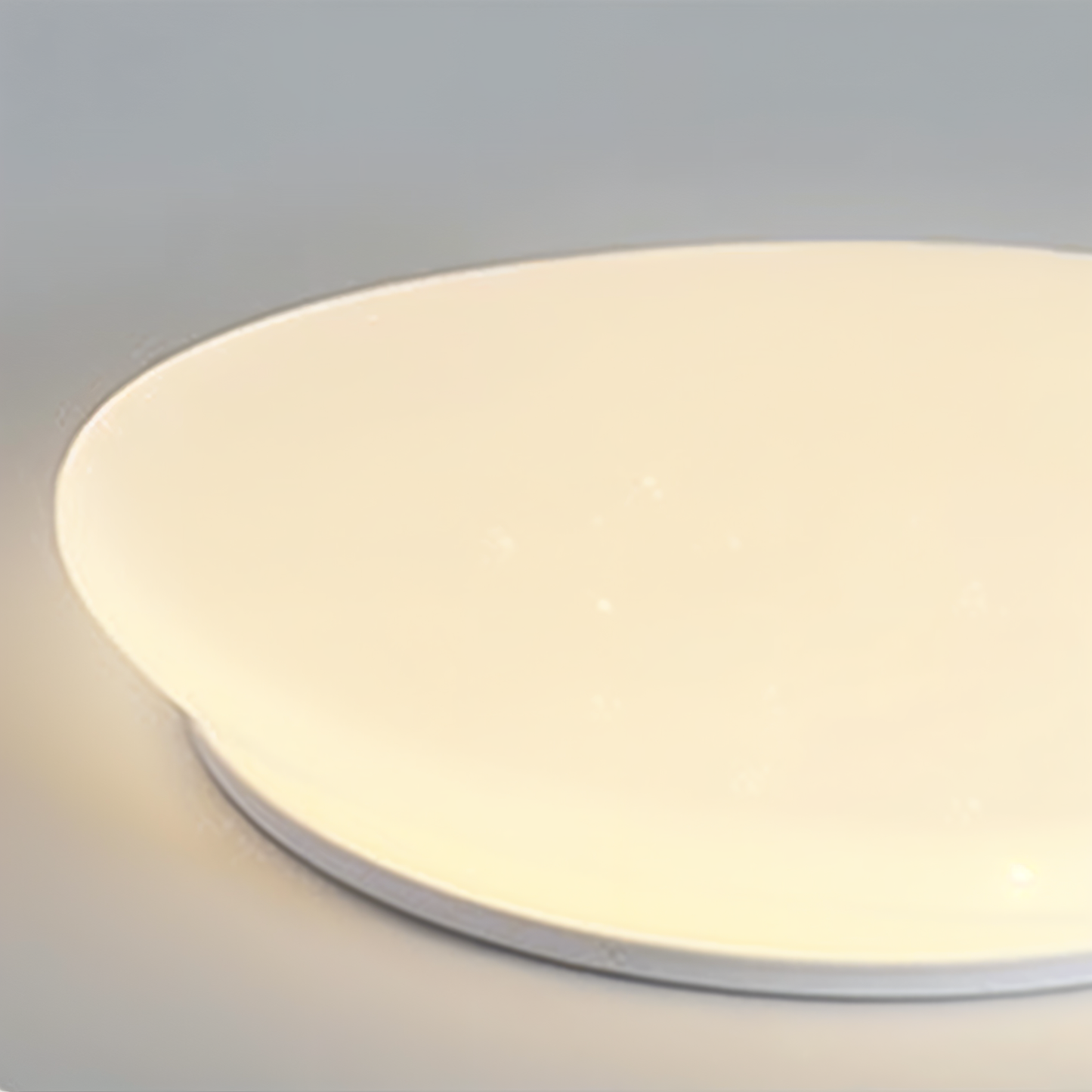 Pébluma | LED Design Plafondlamp Galet met Ingebouwde Verlichting