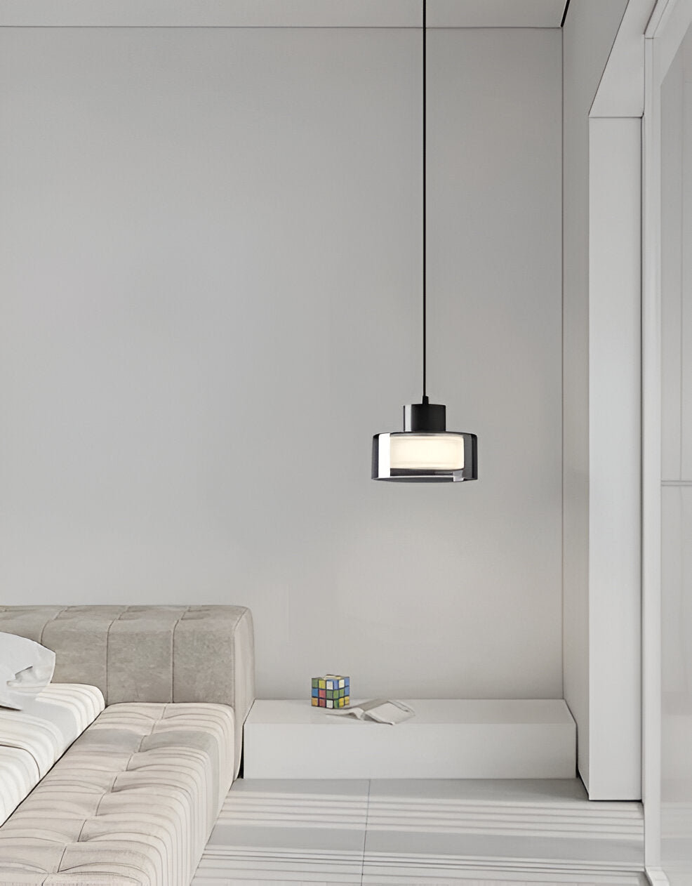 Fumelia | Ophanging en Circulair Getint Glas – Modern en Minimalistisch Ontwerp