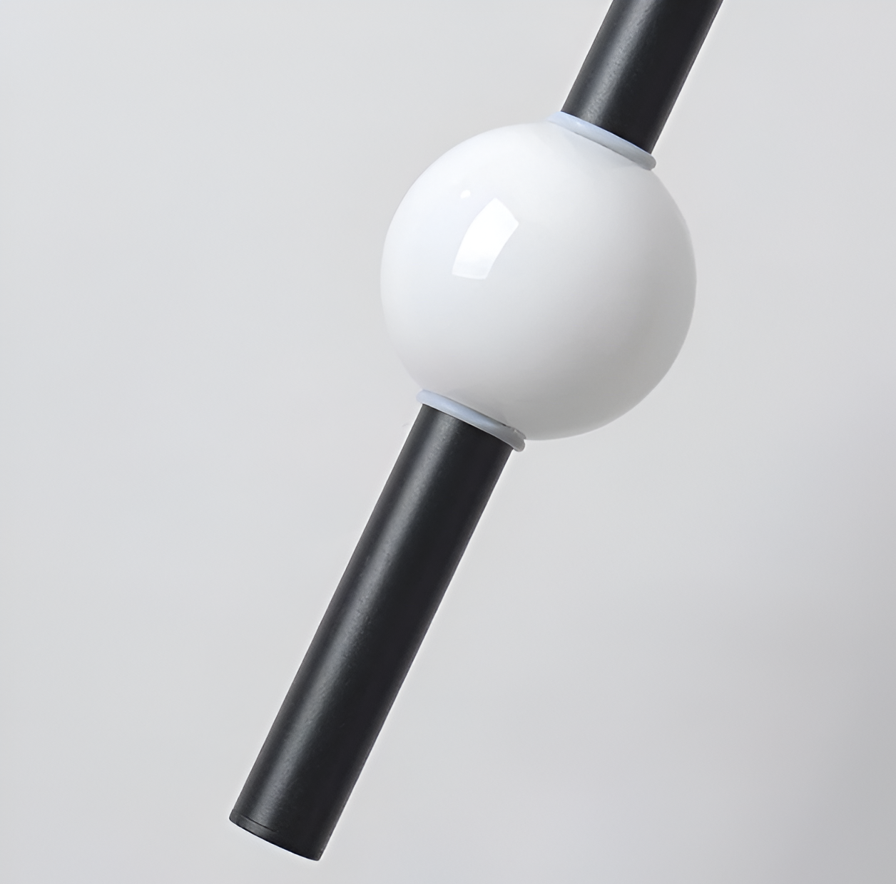 LinéaGlow | Suspension LED Cylindrique Minimaliste – Noir ou Blanc Mat