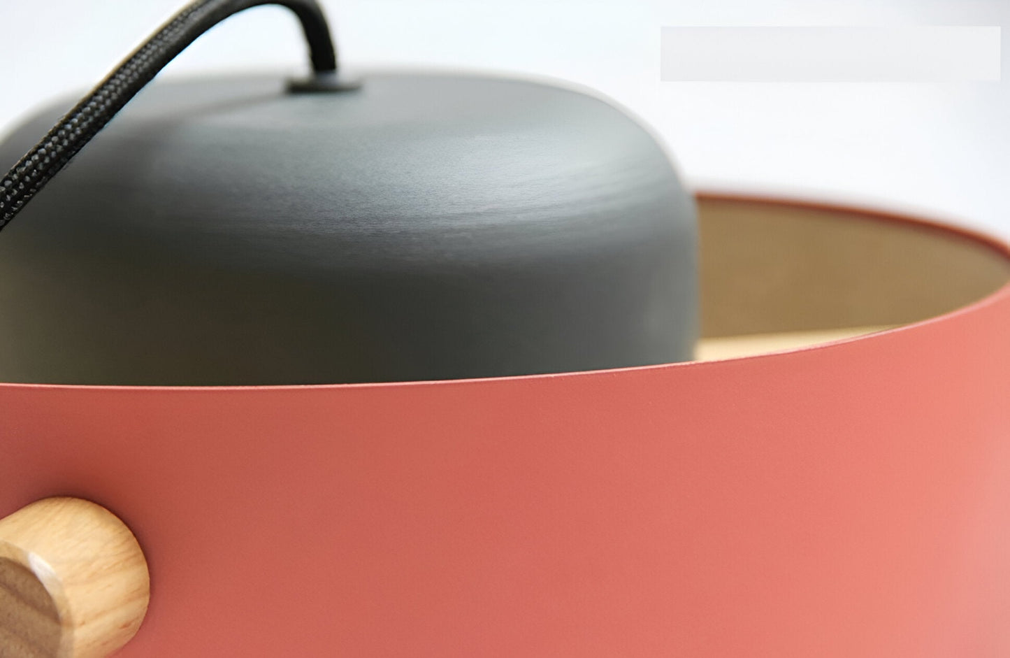 Nordylo | Suspension Cylindrique en Bois & Métal – Style Scandinave Coloré