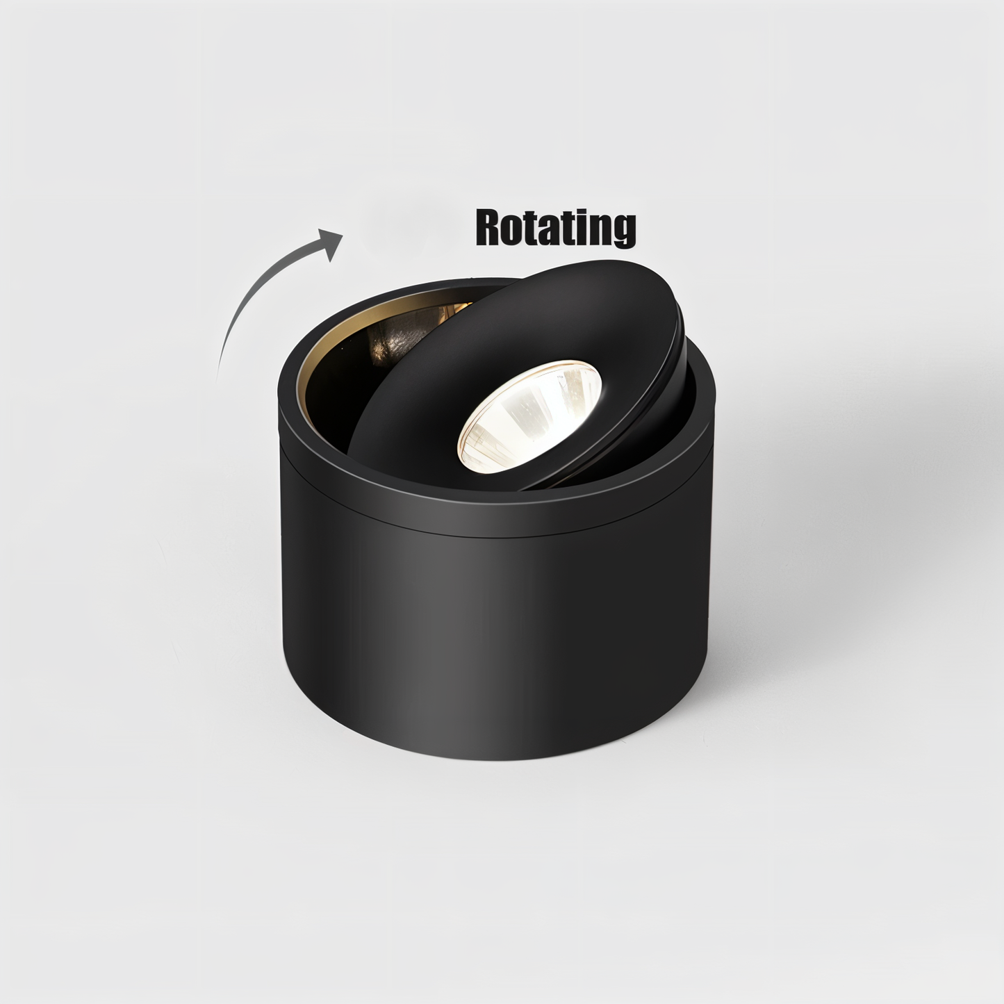Rotavo | Ronde LED-spot richtbaar 360°