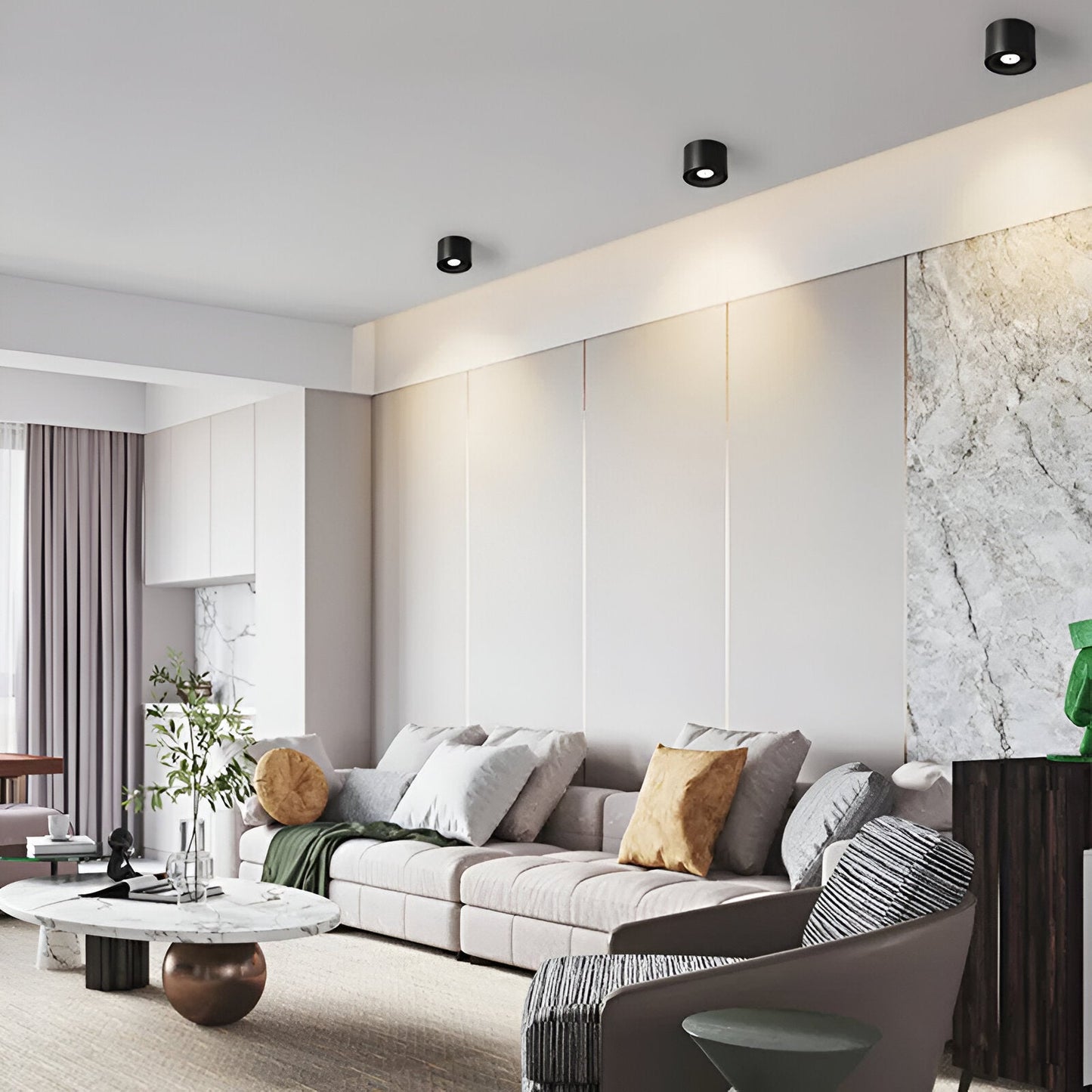 Rotavo | Ronde LED-spot richtbaar 360°