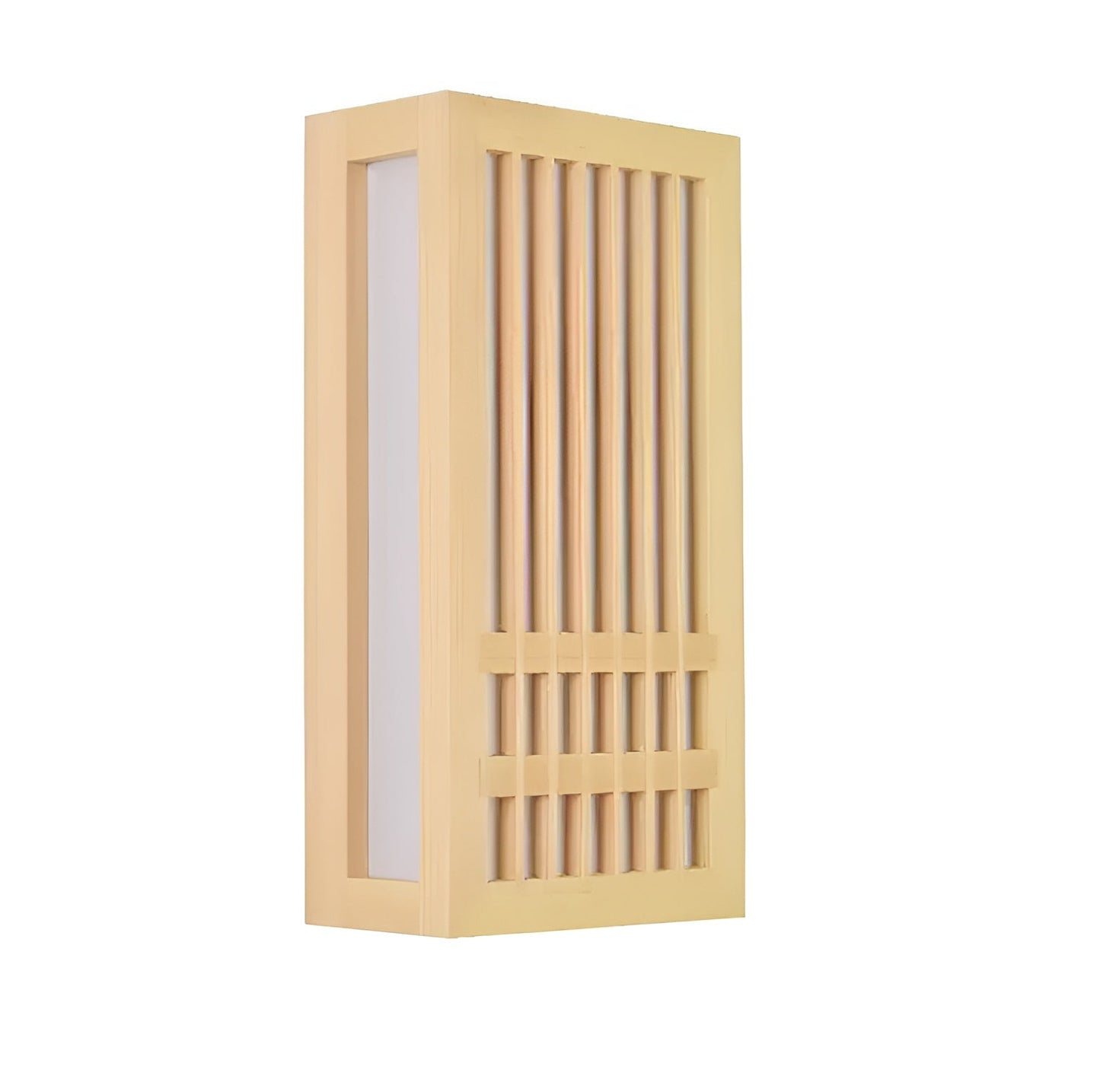 DoaGlow – Japandi wandlamp van hout en acryl