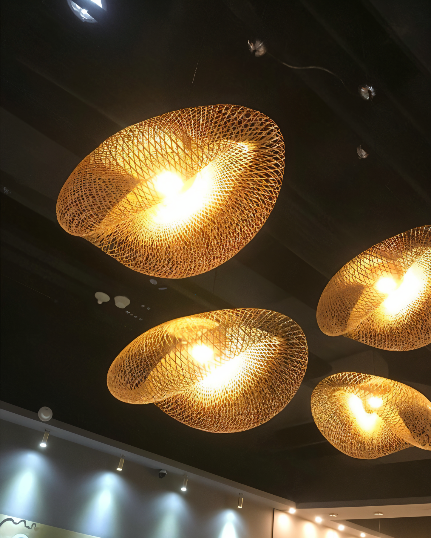EcoLush – Handgemaakte Rattan Hanglamp