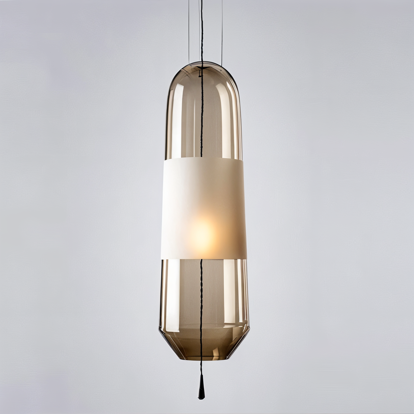 Vitraelon | Suspension Vintage en Verre Ouvert – Douille E14