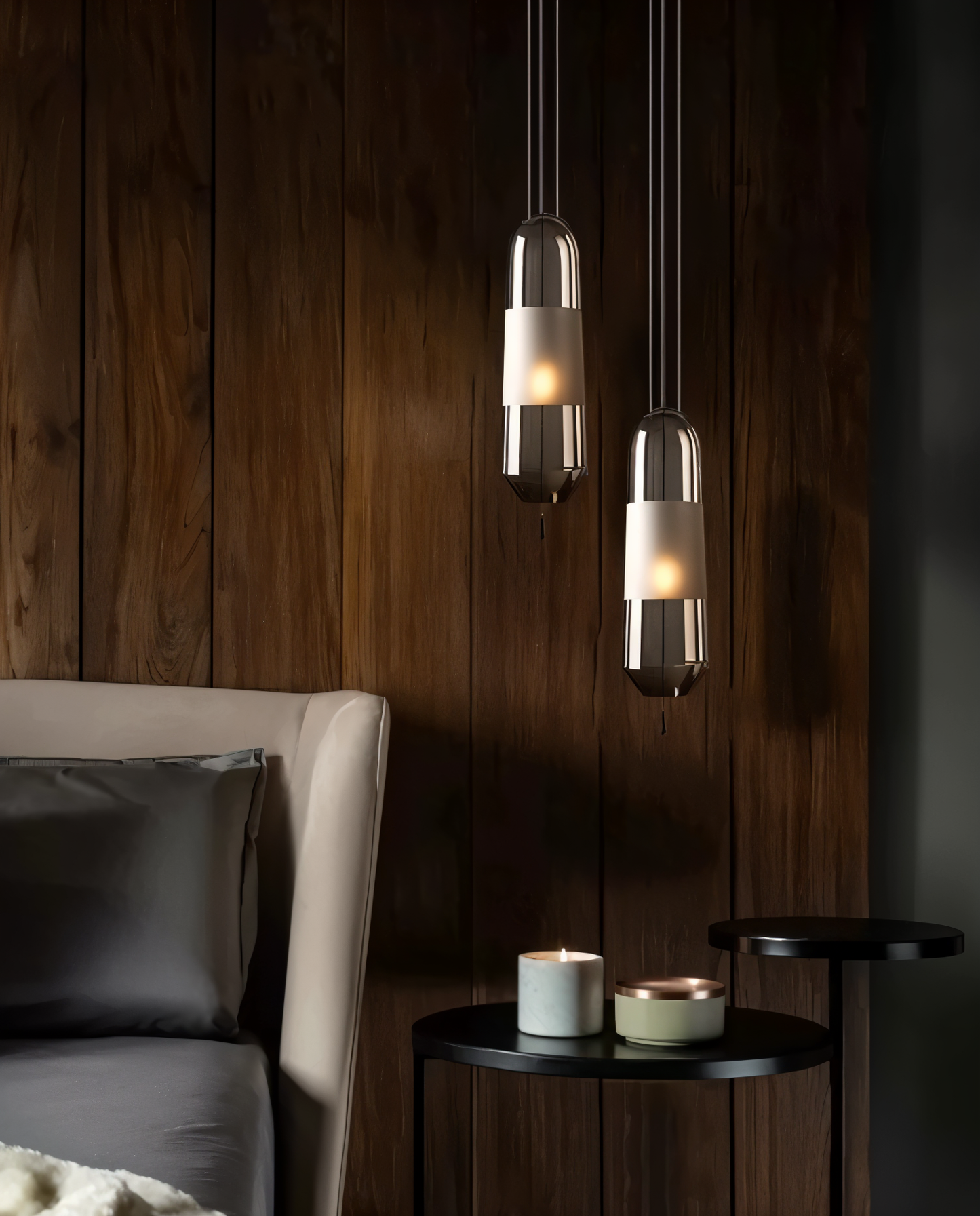 Vitraelon | Suspension Vintage en Verre Ouvert – Douille E14